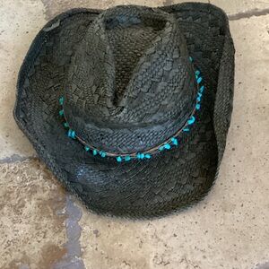 Tropical Trends Toyo womens hat -SZ ONE SIZE FITS MOST -Green turquoise